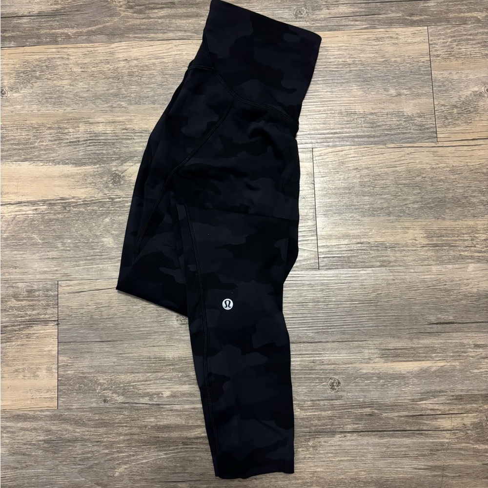 Lululemon Black Camo Leggings